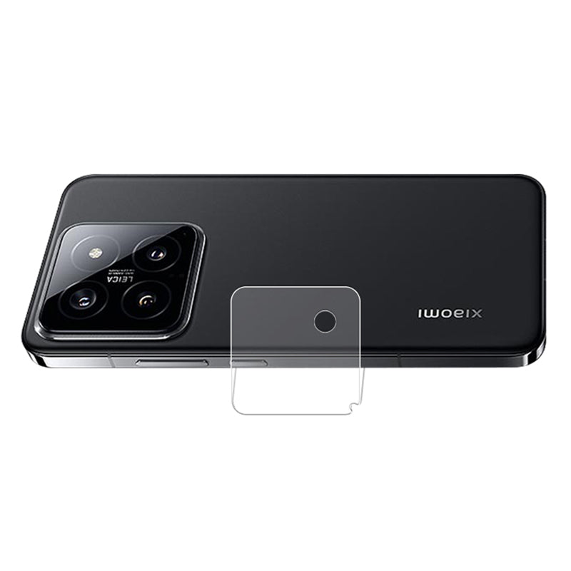 AMORUS For Xiaomi 14 Silk Printing Camera Lens Protector Tempered Glass Lens Film