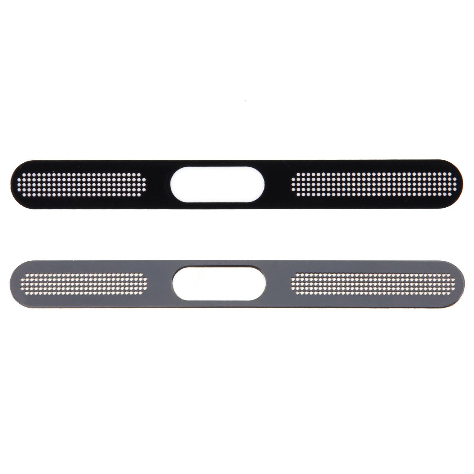 2Pcs for iPhone 15 Bottom Speaker Anti-dust Net Aluminum Sticker