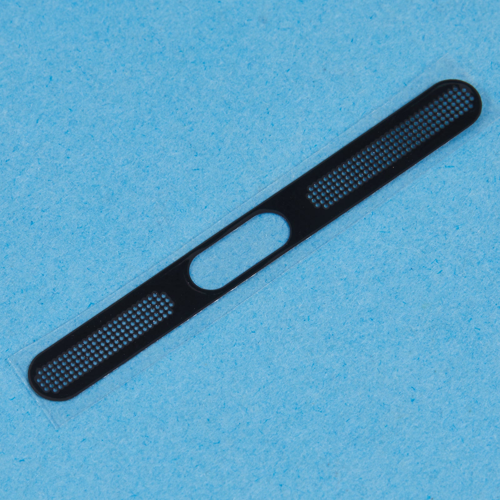 2Pcs for iPhone 15 Bottom Speaker Anti-dust Net Aluminum Sticker