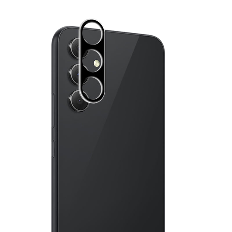 MOCOLO For Samsung Galaxy A35 5G Camera Lens Protector HD Clear Tempered Glass Lens Film, Black