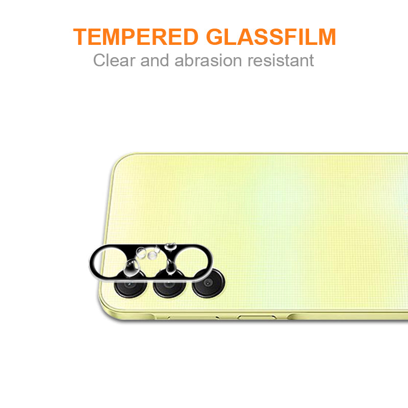 AMORUS For Samsung Galaxy A15 4G / A15 5G Lens Film Silk Printing Anti-explosion Camera Lens Protector