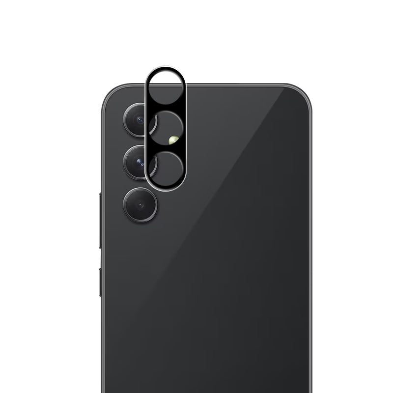 AMORUS For Samsung Galaxy A35 5G Camera Lens Protector Tempered Glass Full Glue Protective Lens Film