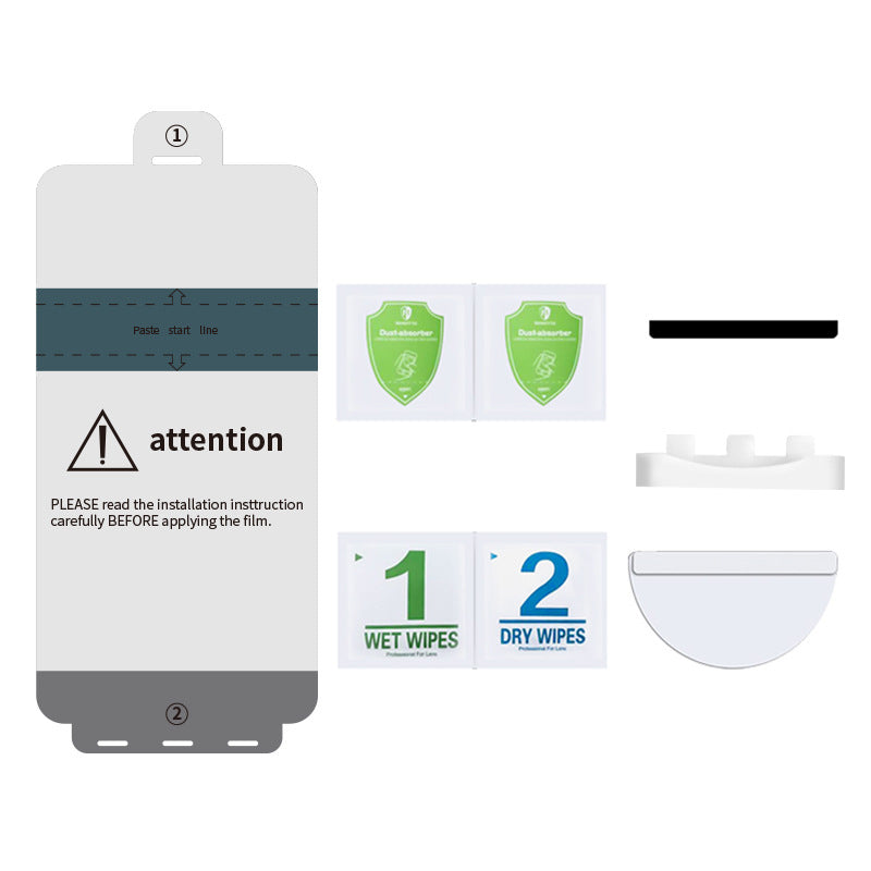 For iPhone 11 Pro Anti-fingerprint Screen Protector HD Clear TPU Hydrogel Film with Alignment Tool