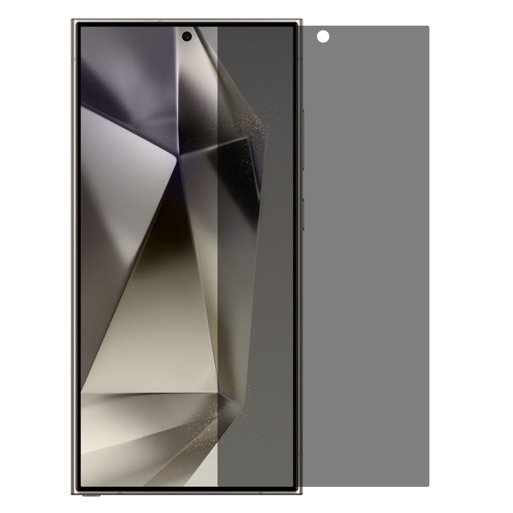 NORTHJO A++ For Samsung Galaxy S24 Ultra Anti-Spy 2.5D 0.15mm Tempered Glass Screen Protector Support Fingerprint Unlock