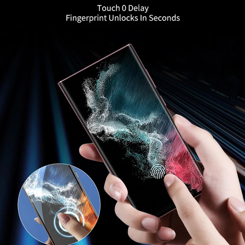 For Samsung Galaxy S24 Anti-fingerprint HD Clear Screen Protector TPU Hydrogel Film