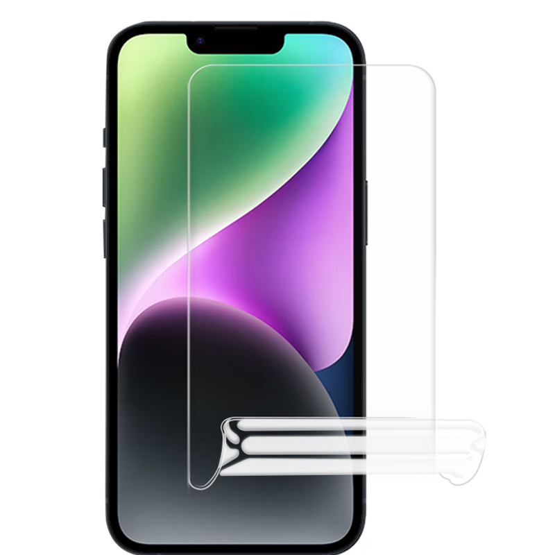 For iPhone 14 Plus Screen Protector Ultra Clear Soft TPU Hydrogel Film with Installation Tool
