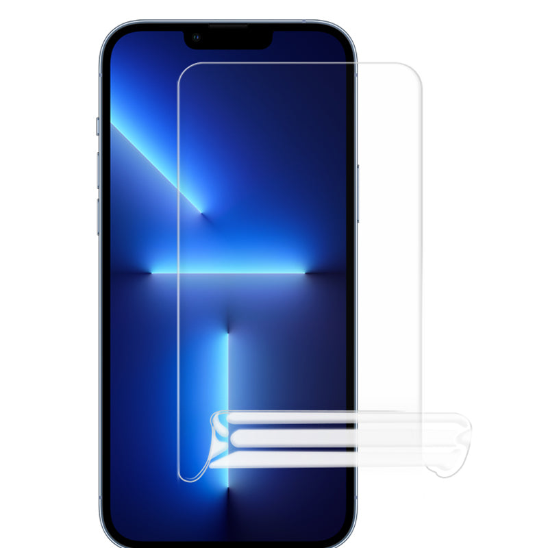 For iPhone 13 Pro Max HD Clear Screen Protector Scratch Resistant TPU Hydrogel Film