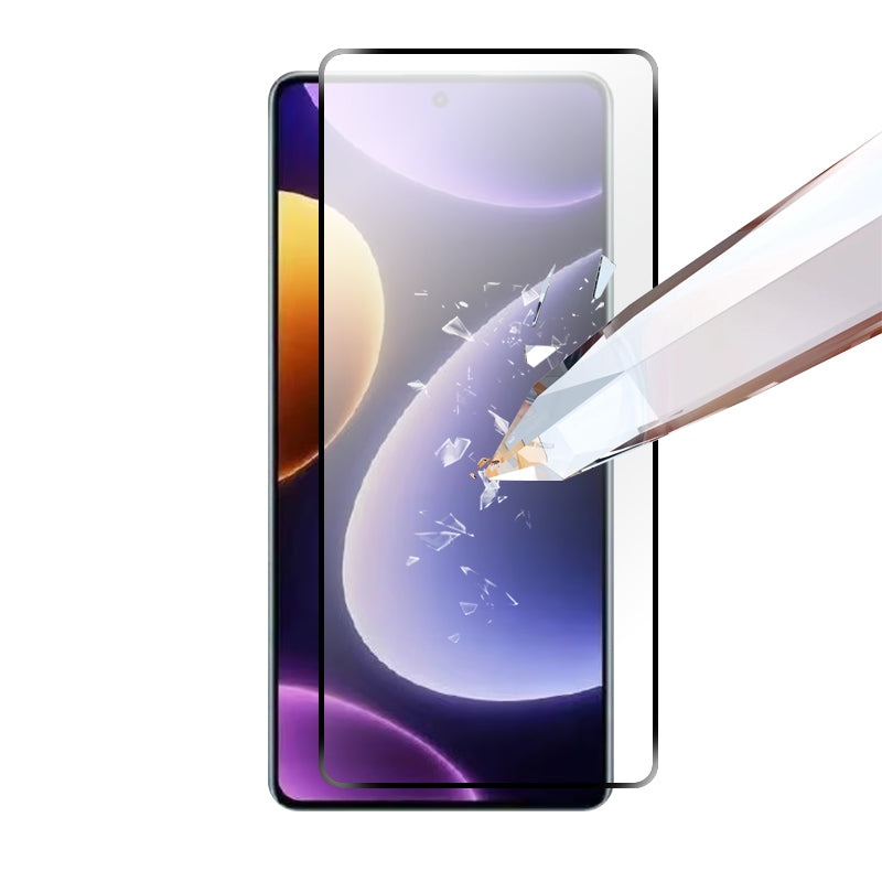 RURIHAI For Xiaomi Poco F6 Pro 5G Screen Protector Clear High Aluminum-silicon Glass Shockproof Film