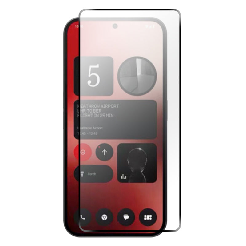 RURIHAI 10Pcs For Nothing Phone (2a) Screen Protector Ultra Resistant High Aluminum-silicon Glass Film