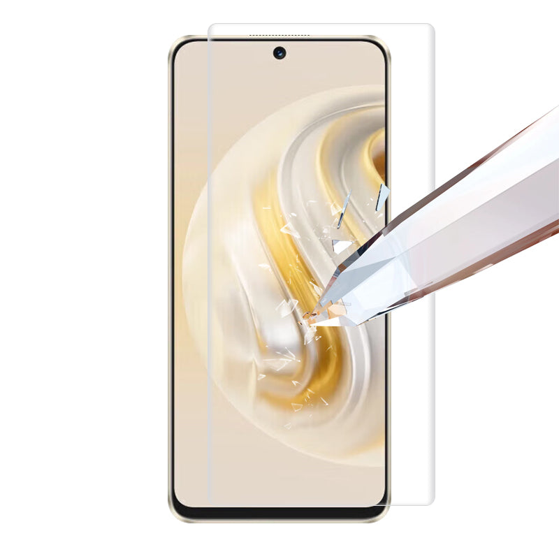 RURIHAI For Huawei Pura 70 Pro / Pura 70 Pro+ UV Liquid Screen Protector Transparent CSG Glass Film Support Fingerprint Unlock