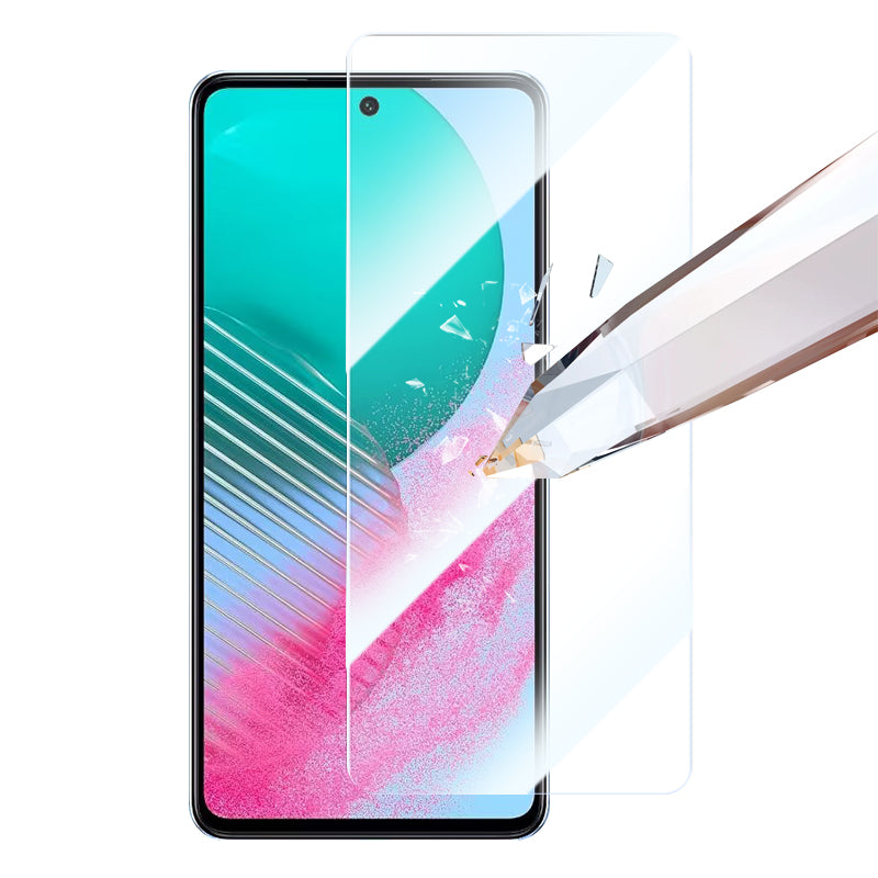 RURIHAI For Samsung Galaxy M55 5G Screen Protector 2.5D Ultra Clear Full Glue Screen Film