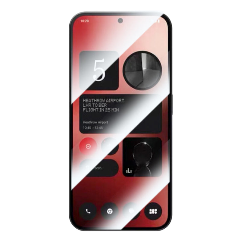 RURIHAI 10Pcs For Nothing Phone (2a) Screen Protector 0.26mm 2.5D Clear High Aluminium-silicon Glass Film