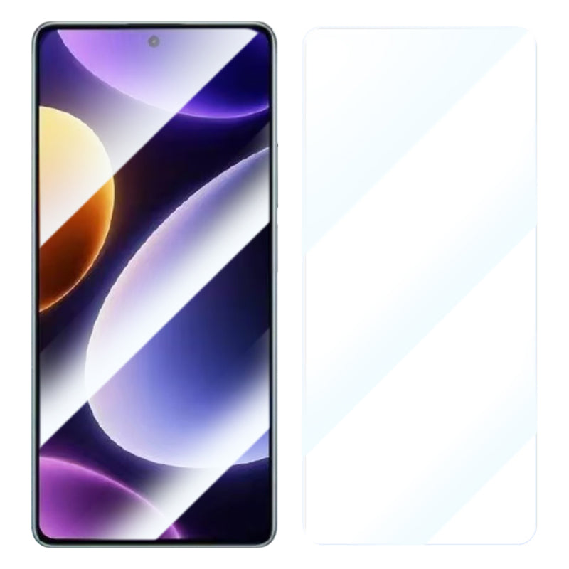 RURIHAI For Xiaomi Poco F6 Pro 5G Film 2.5D Crystal Clarity High Aluminium-silicon Glass Screen Protector
