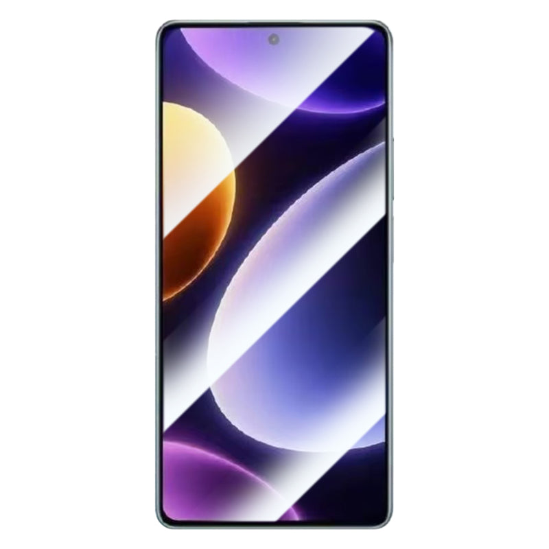 RURIHAI 10Pcs For Xiaomi Poco F6 Pro 5G Screen Protector 2.5D HD Clear High Aluminium-silicon Glass Film