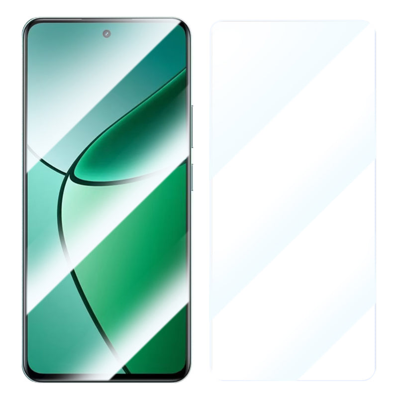 RURIHAI For Realme 12+ 5G Screen Protector 2.5D Defence Series High Aluminium-silicon Glass Film
