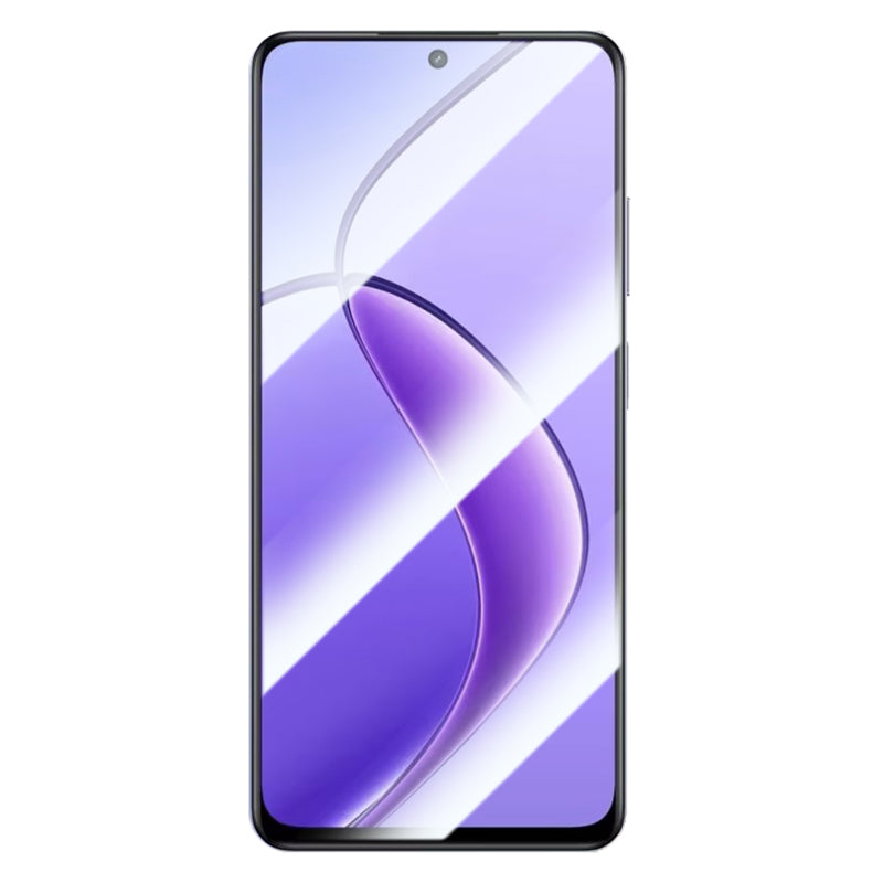 RURIHAI 10Pcs For Realme 12 High Aluminium-silicon Glass Screen Protector 2.5D 0.26mm Film