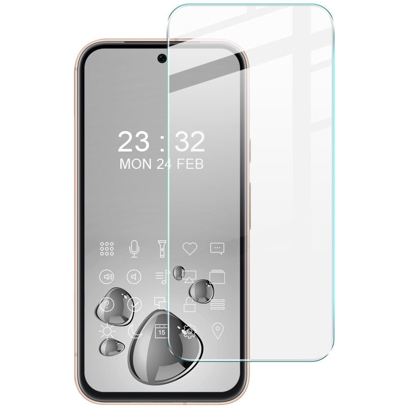 IMAK H Series For Google Pixel 8a Screen Protector 9H Hardness Anti-explosion Tempered Glass Film