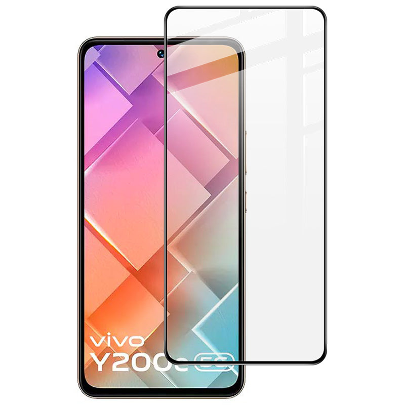 IMAK Pro+ Series For vivo Y200e 5G / Y100 5G (Indonesia) / V30 Lite 5G Screen Protector Full Cover Tempered Glass Film