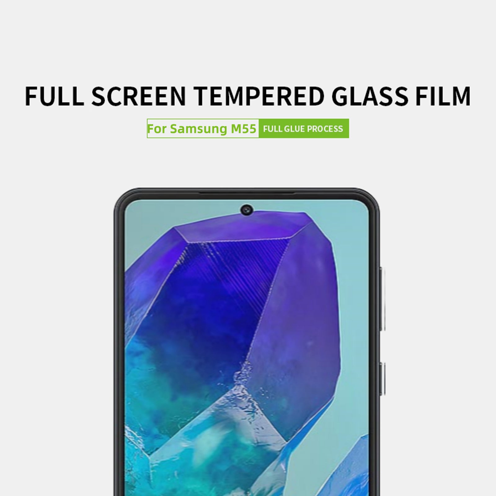 PINWUYO JK Series-2 for Samsung Galaxy M55 5G Screen Protector Anti-Scratch High Aluminum-silicon Film