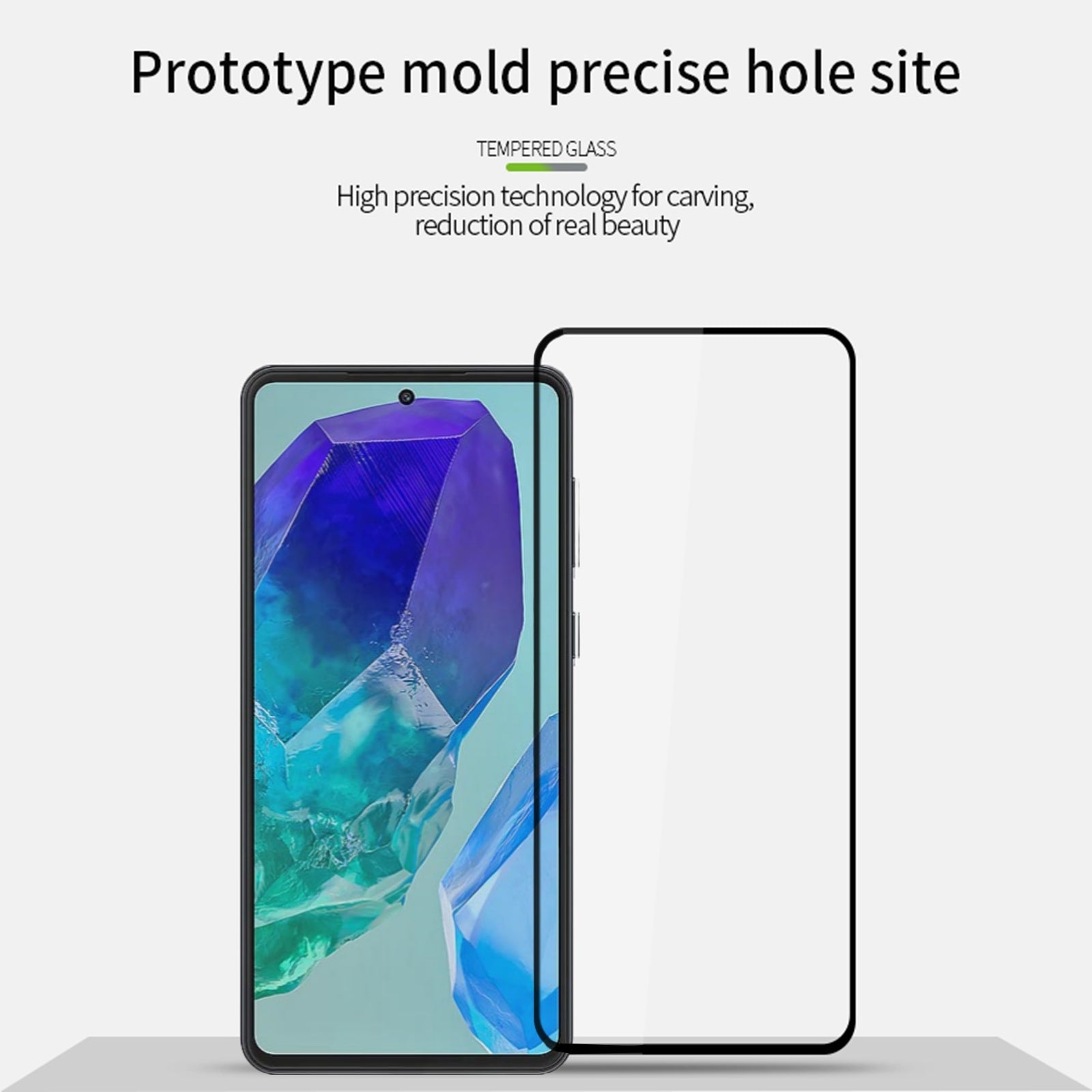PINWUYO JK Series-2 for Samsung Galaxy M55 5G Screen Protector Anti-Scratch High Aluminum-silicon Film