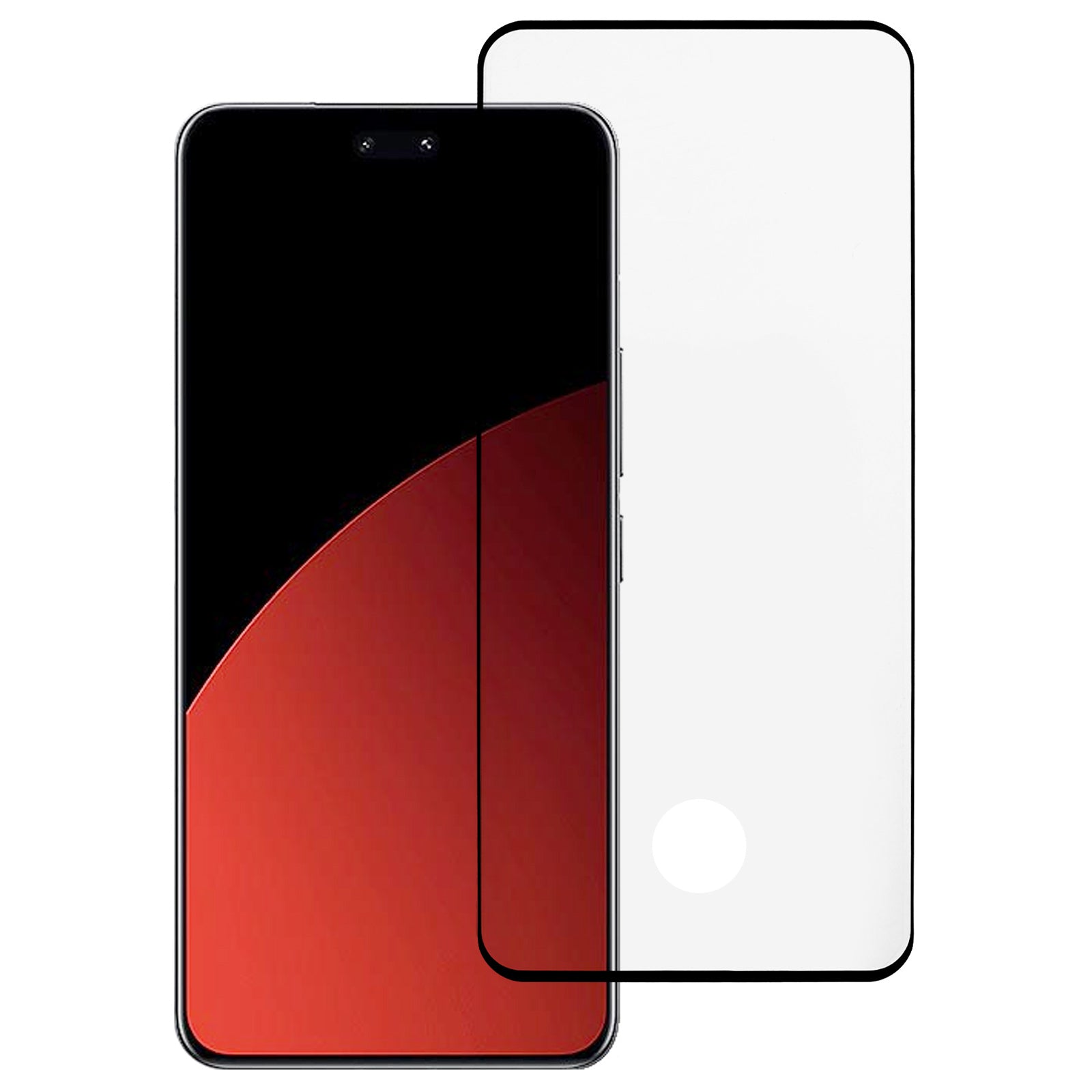 For Xiaomi Civi 4 Pro 5G Screen Protector 3D Curved Silk Printing High Aluminum-silicon Glass Film