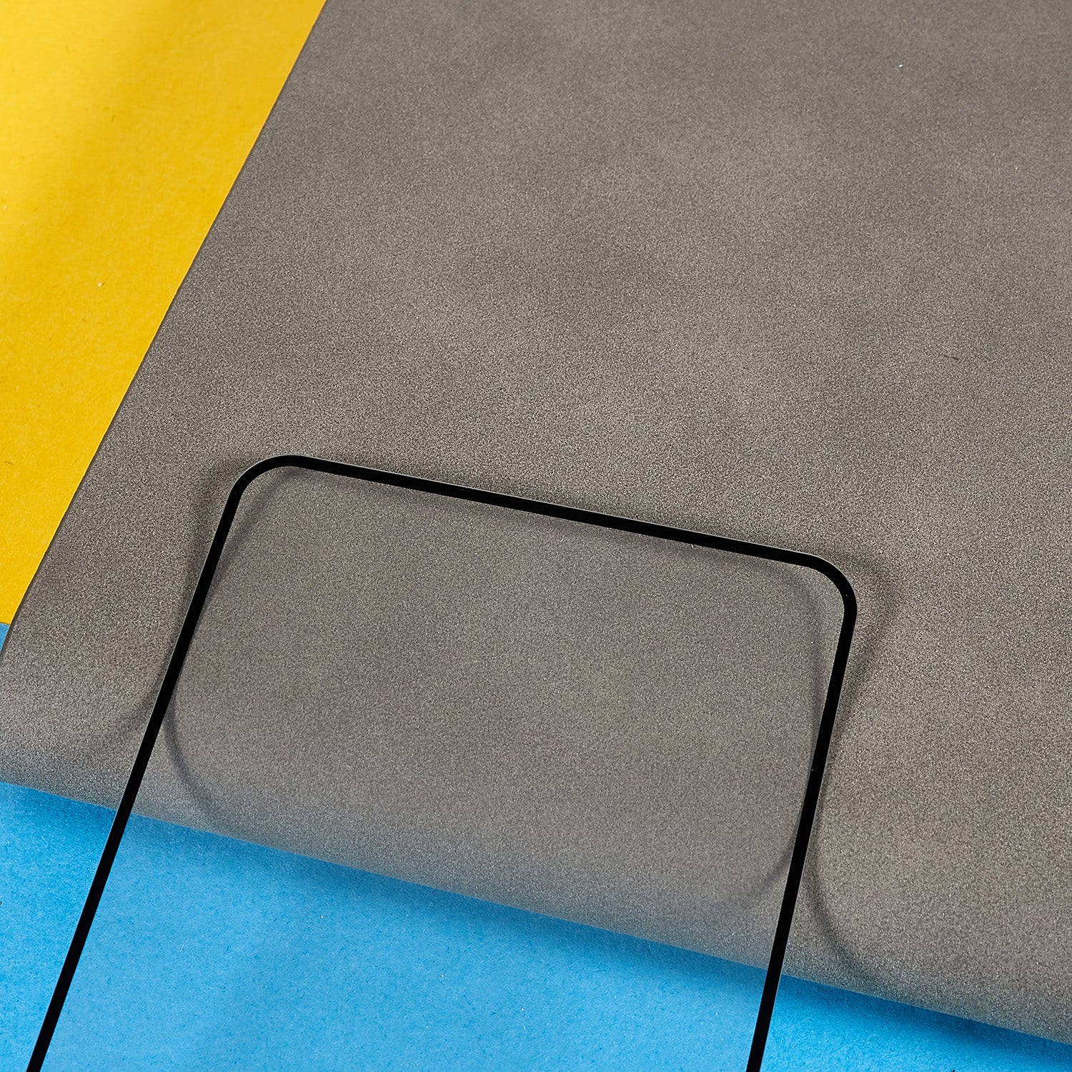 For Nothing Phone (2a) Screen Protector Black Edges 2.5D High Aluminium-silicon Glass Transparent Film