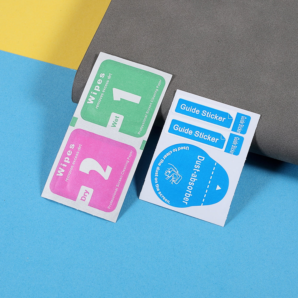 For Nothing Phone (2a) Screen Protector Black Edges 2.5D High Aluminium-silicon Glass Transparent Film