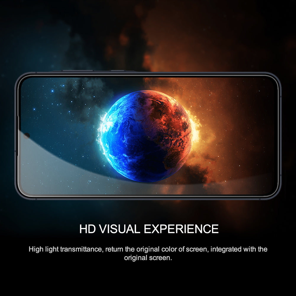 NILLKIN CP+PRO For Samsung Galaxy A55 5G Screen Protector 2.5D AGC Glass Anti-explosion Film