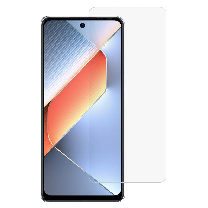 For Transsion Tecno Pova 6 Neo Tempered Glass Screen Protector 0.3mm Arc Edge Phone Film