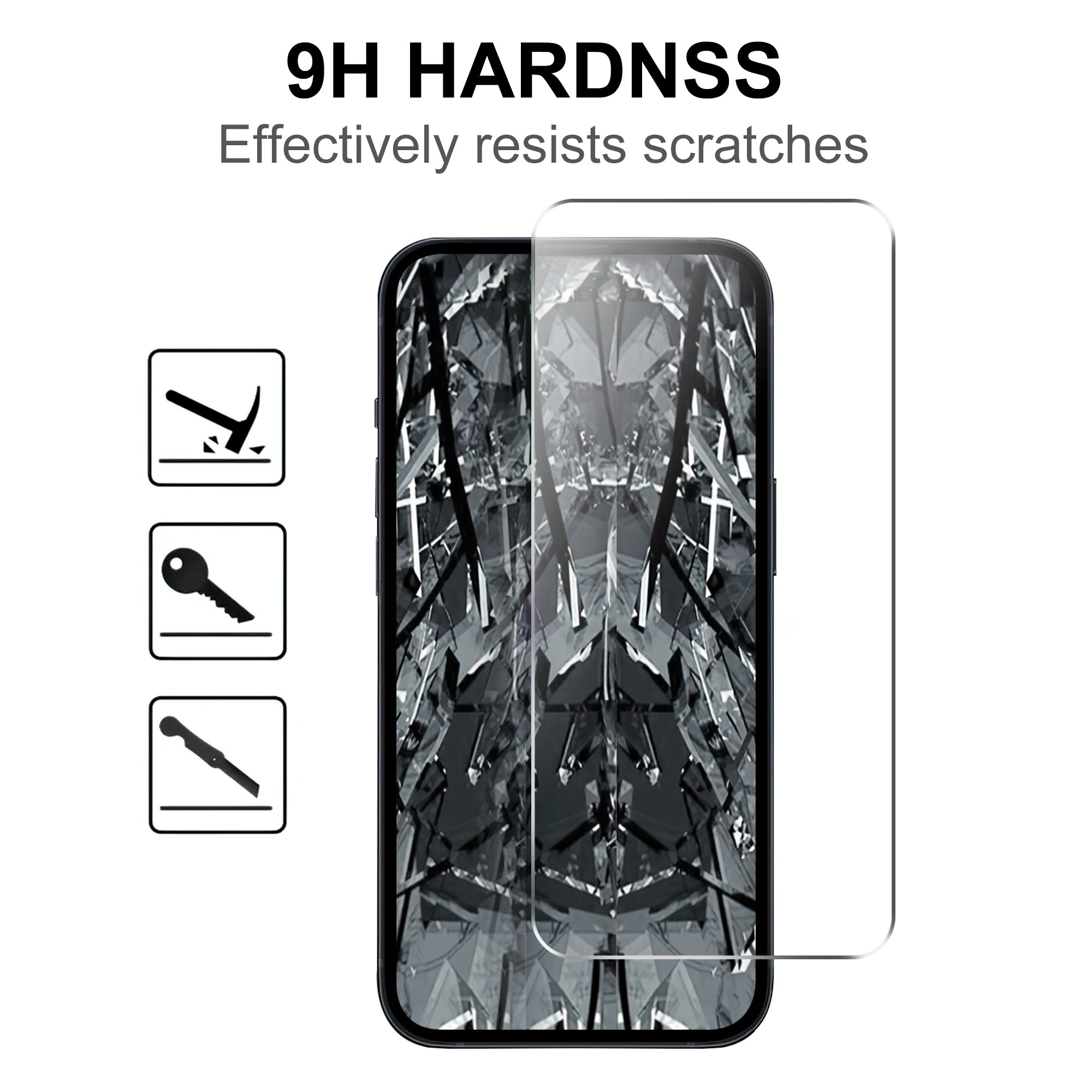 AMORUS For Honor X7b 5G Anti-explosion Screen Protector High Aluminum-silicon Glass Film