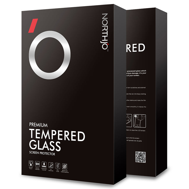 NORTHJO A+ For Xiaomi 14 Ultra Screen Film 3D Curved Side Glue Tempered Glass Screen Protector -Black