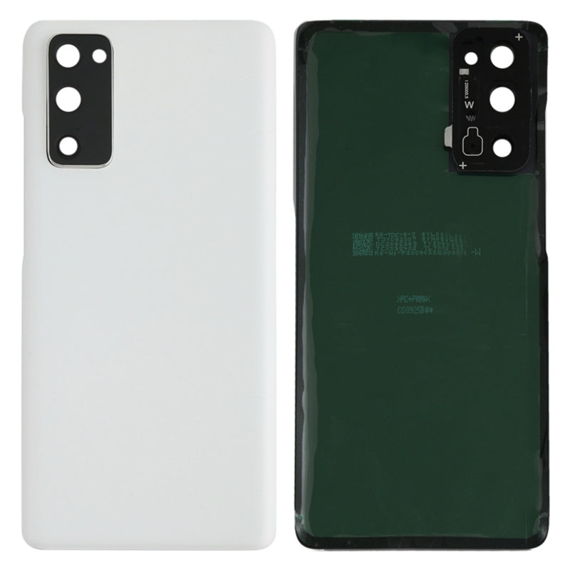 For Samsung Galaxy S20 FE G780 / S20 FE 5G G781 Battery Housing with Adhesive Sticker + Camera Lens Cover (without Logo)