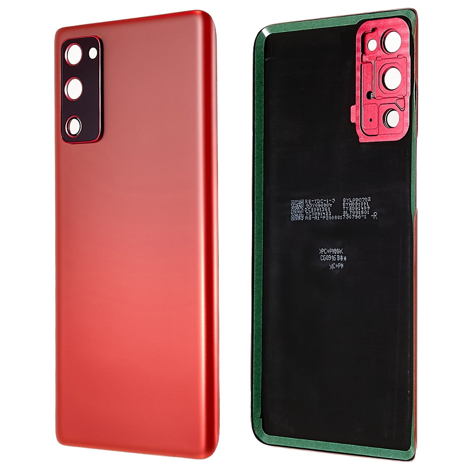 For Samsung Galaxy S20 FE G780 / S20 FE 5G G781 Battery Housing with Adhesive Sticker + Camera Lens Cover (without Logo)