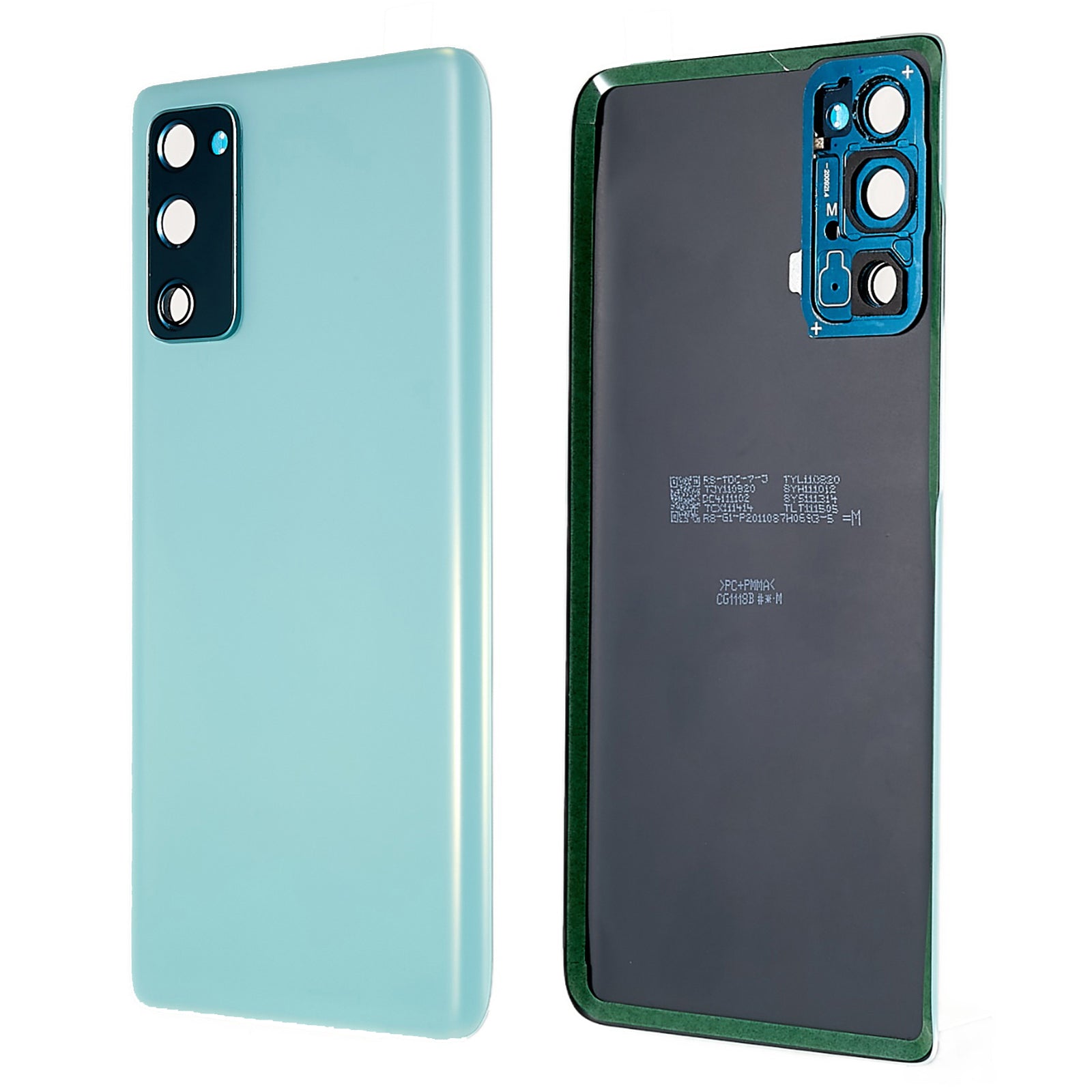 For Samsung Galaxy S20 FE G780 / S20 FE 5G G781 Battery Housing with Adhesive Sticker + Camera Lens Cover (without Logo)