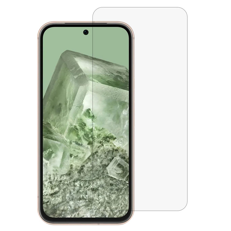 For Google Pixel 8a Screen Protector Ultra Clear Tempered Glass 0.25 Arc Edge Film