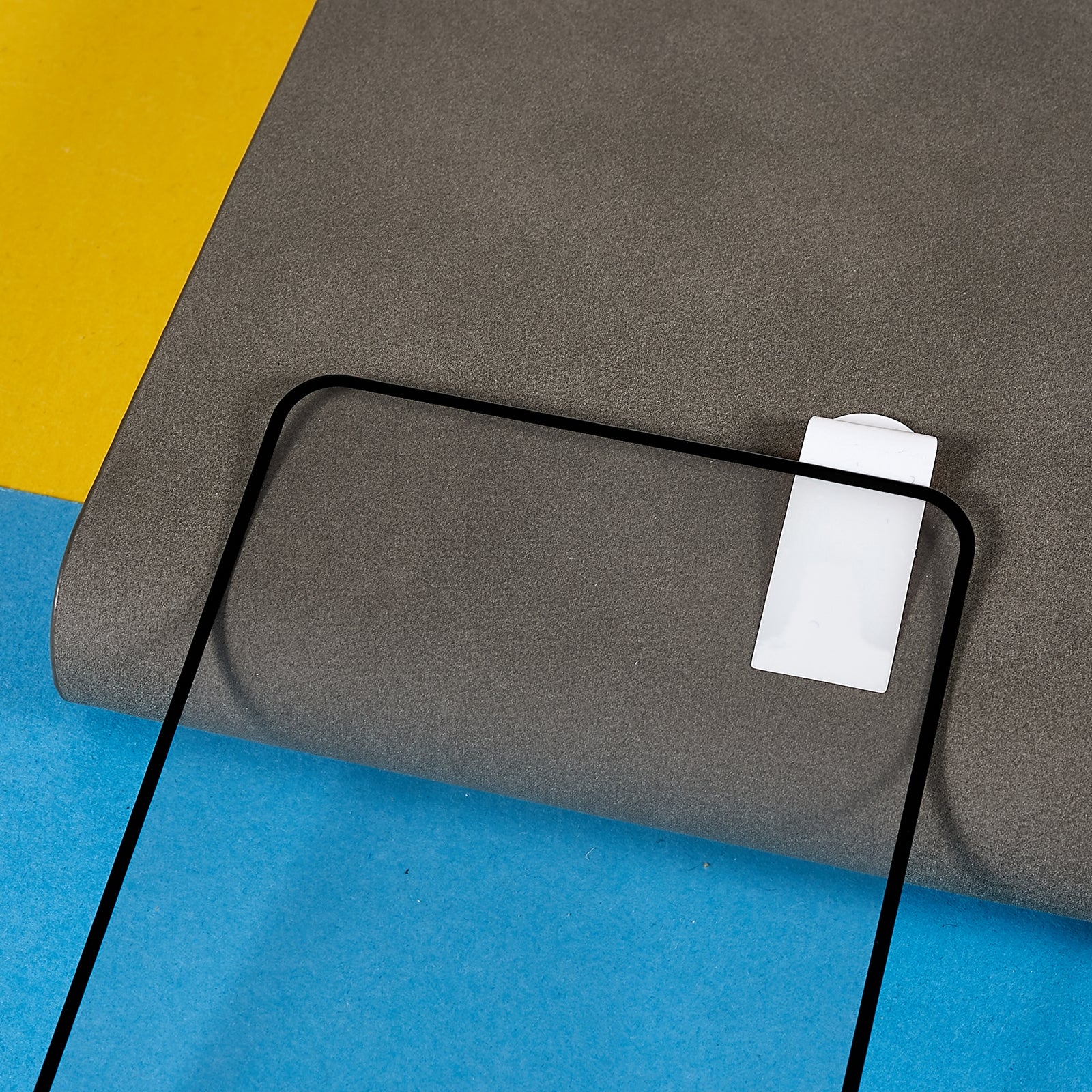 For Google Pixel 8a Tempered Glass Film Black Edge Silk Printing Full Glue Screen Protector