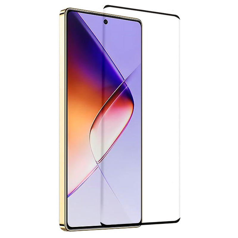 For Transsion Infinix Note 40 / Note 40 Pro 5G Tempered Glass Full Screen Protector Silk Printing Full Glue Film