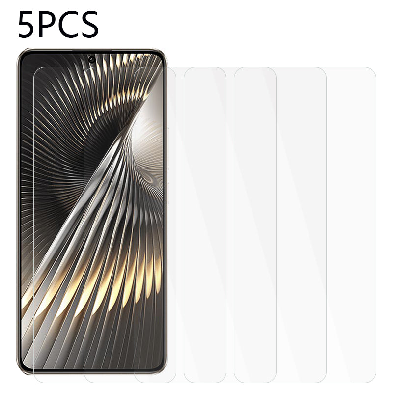 5PCS For Xiaomi Redmi Turbo 3 5G Screen Protector 2.5D 0.3mm Ultra-Thin Tempered Glass Film