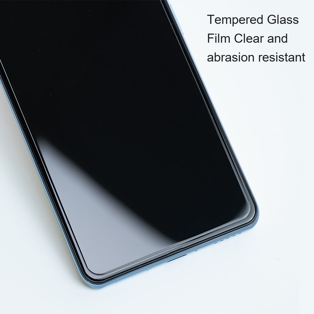AMORUS For Xiaomi Redmi Turbo 3 5G Screen Protector High Aluminum-silicon Glass 2.5D Arc Edge Film