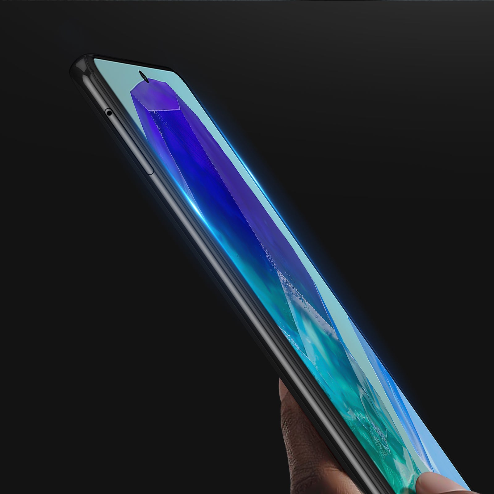 DUX DUCIS For Samsung Galaxy M55 5G / C55 5G Screen Protector Medium Alumina Glass Scratch-proof Film (9D)