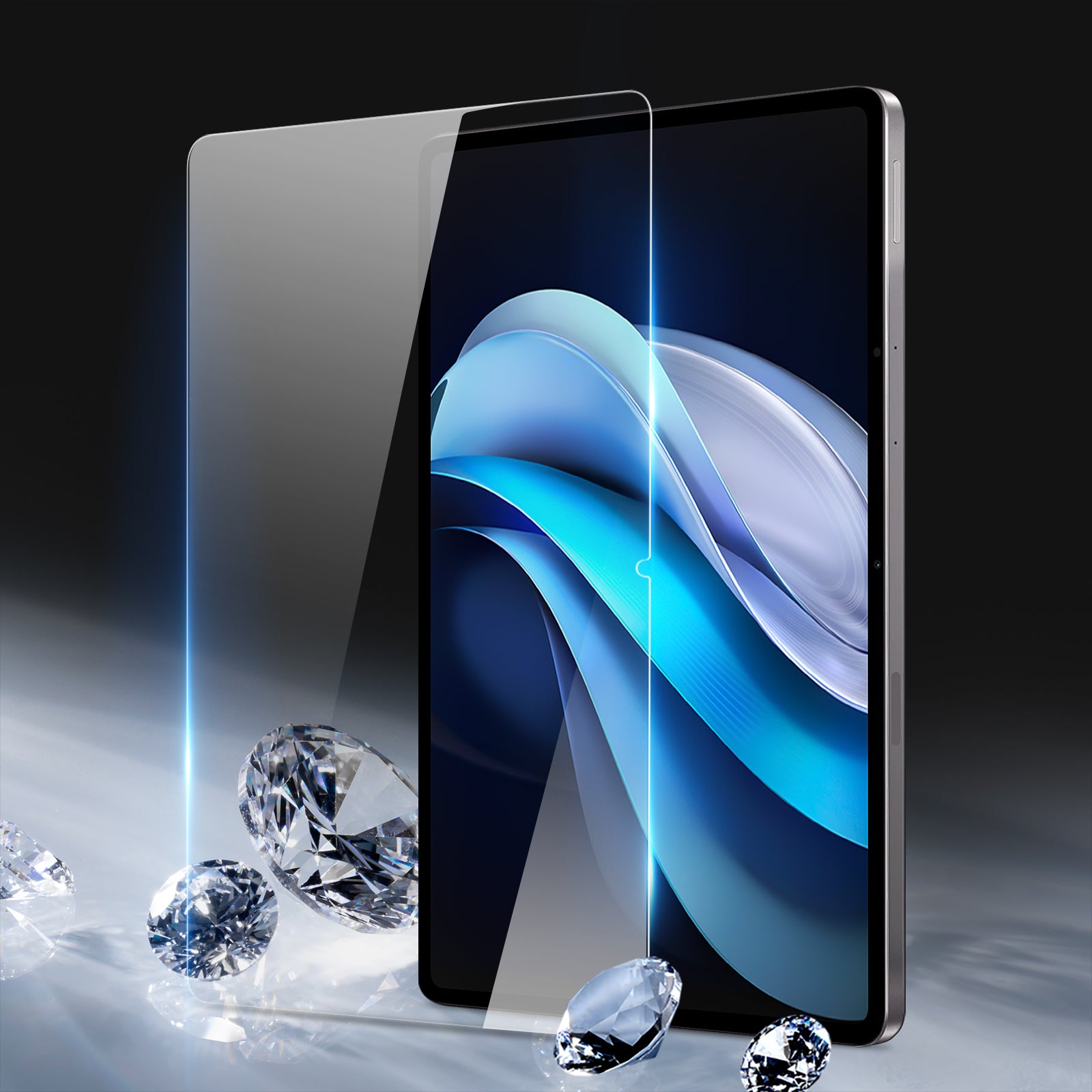DUX DUCIS For vivo Pad3 Pro Screen Protector 2.5D Scratch-Resistant Medium Alumina Glass Film