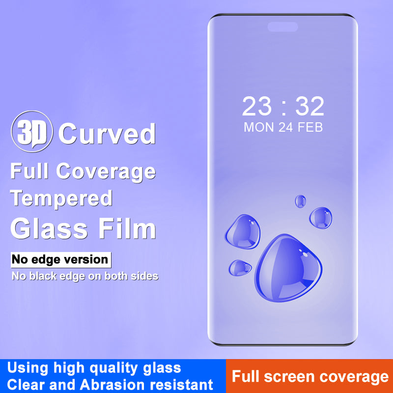 IMAK For Xiaomi Civi 4 Pro 5G 3D Curved Edge Film Side Glue Tempered Glass Screen Protector