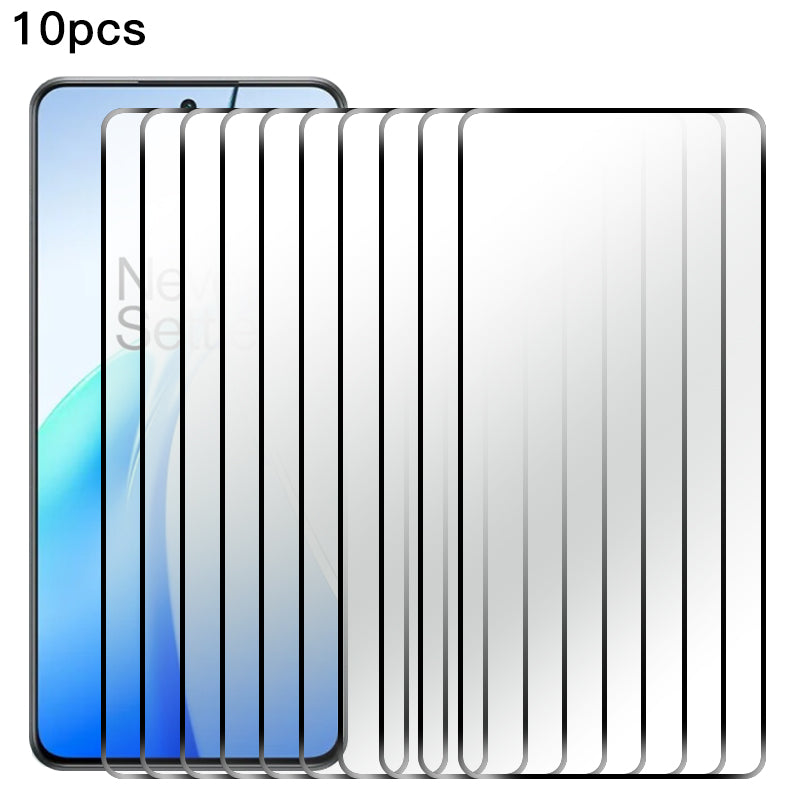 RURIHAI 10Pcs For OnePlus Nord CE4 5G Screen Protector Anti-Shatter High Aluminum-silicon Glass Film