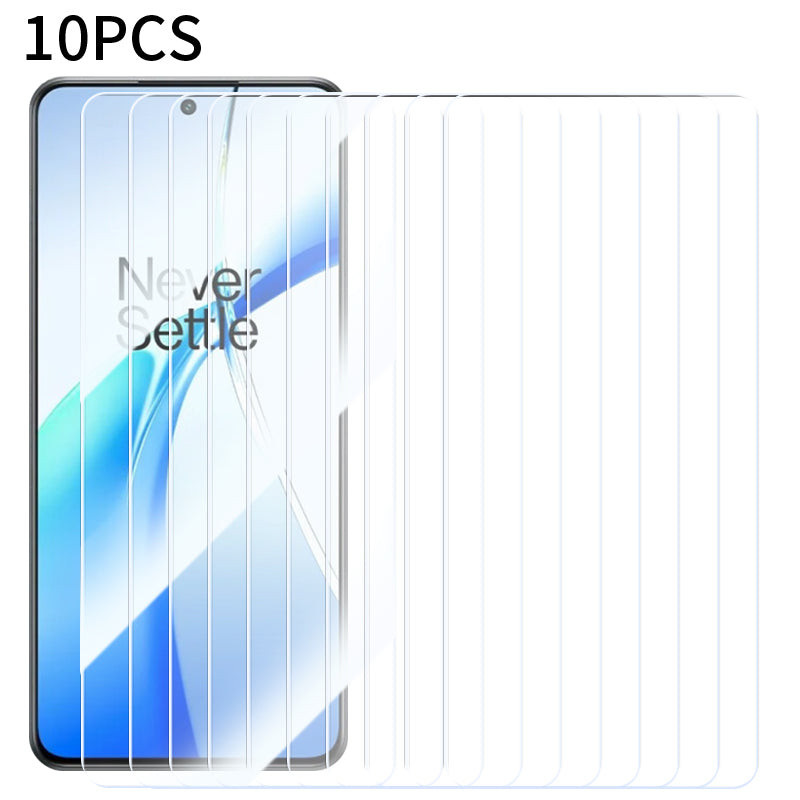 RURIHAI 10Pcs For OnePlus Nord CE4 5G Screen Protector Anti-Shatter High Aluminium-silicon Glass 2.5D Film