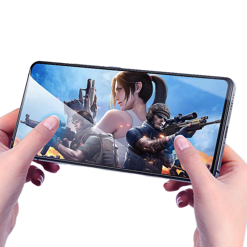 RURIHAI 10Pcs For Google Pixel 8a Anti-Scratch Screen Protector High Aluminum-silicon Glass Screen Film