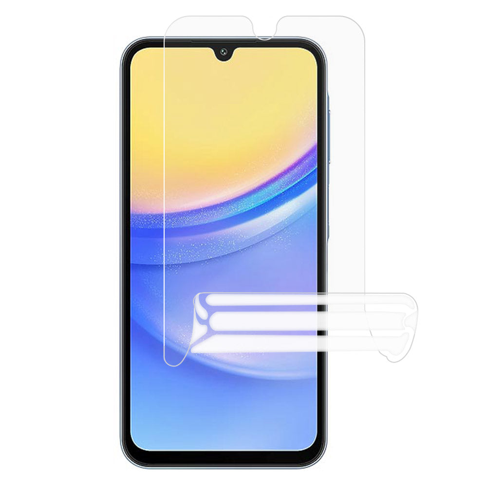 For Samsung Galaxy A15 4G / 5G Soft TPU Hydrogel Screen Protector Anti-glare HD Clear Film