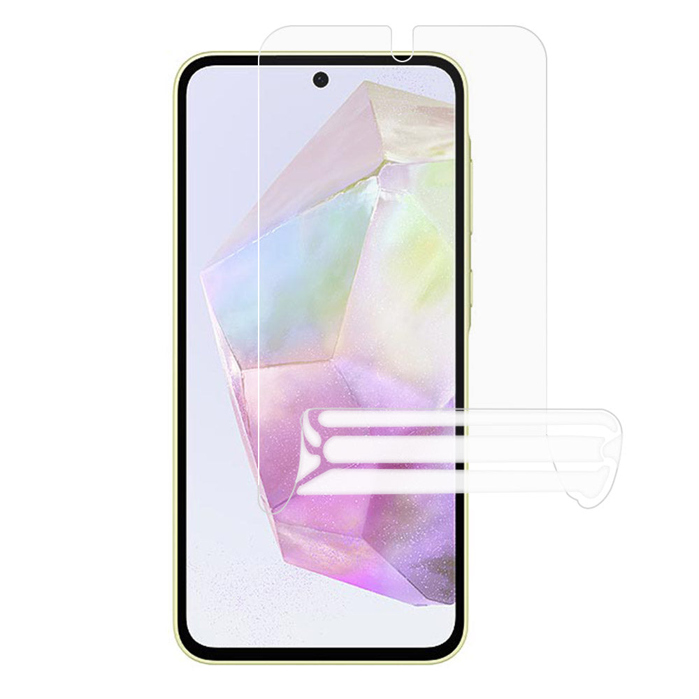For Samsung Galaxy A35 5G Screen Protector Full Coverage TPU Hydrogel Film