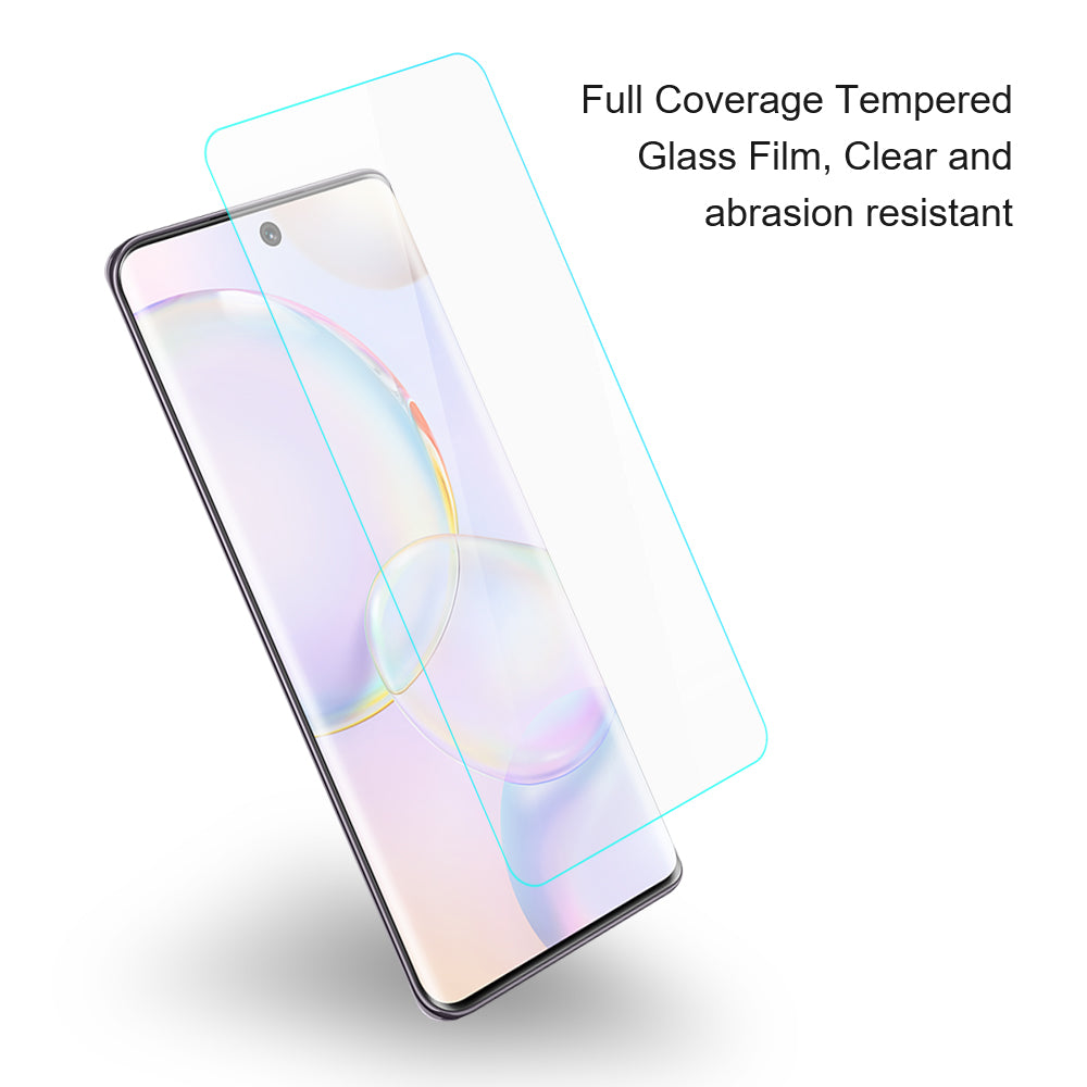 AMORUS For Honor 90 Smart / X7b 4G 2.5D Arc Edge Film 9H High Aluminum-silicon Glass Screen Protector
