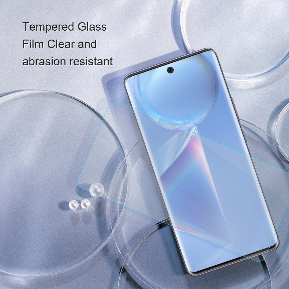 AMORUS For Honor 90 Smart / X7b 4G 2.5D Arc Edge Film 9H High Aluminum-silicon Glass Screen Protector