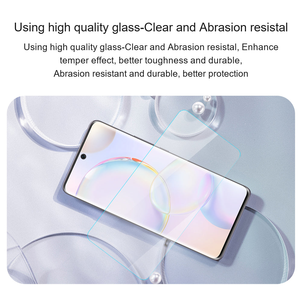 AMORUS For Honor 90 Smart / X7b 4G 2.5D Arc Edge Film 9H High Aluminum-silicon Glass Screen Protector
